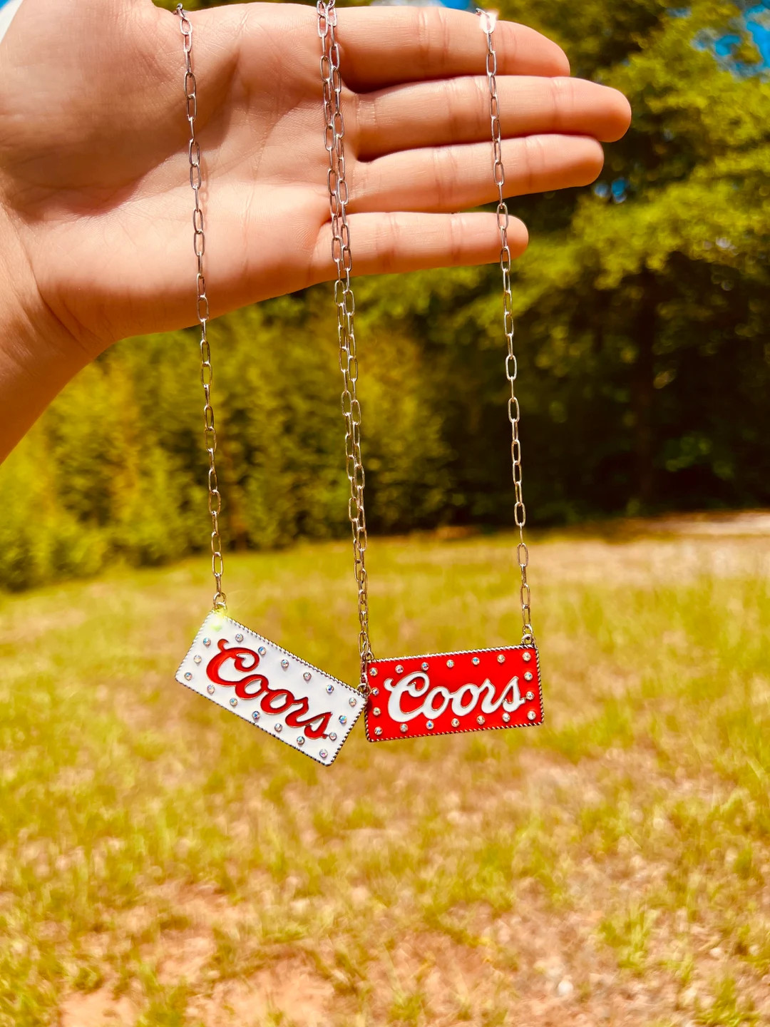 Western Coors Necklace - Etsy | Etsy (US)