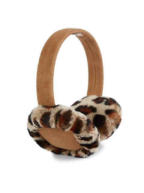 UGG Shearling &amp; Suede Earmuffs on SALE | Saks OFF 5TH | Saks Fifth Avenue OFF 5TH (Pmt risk)
