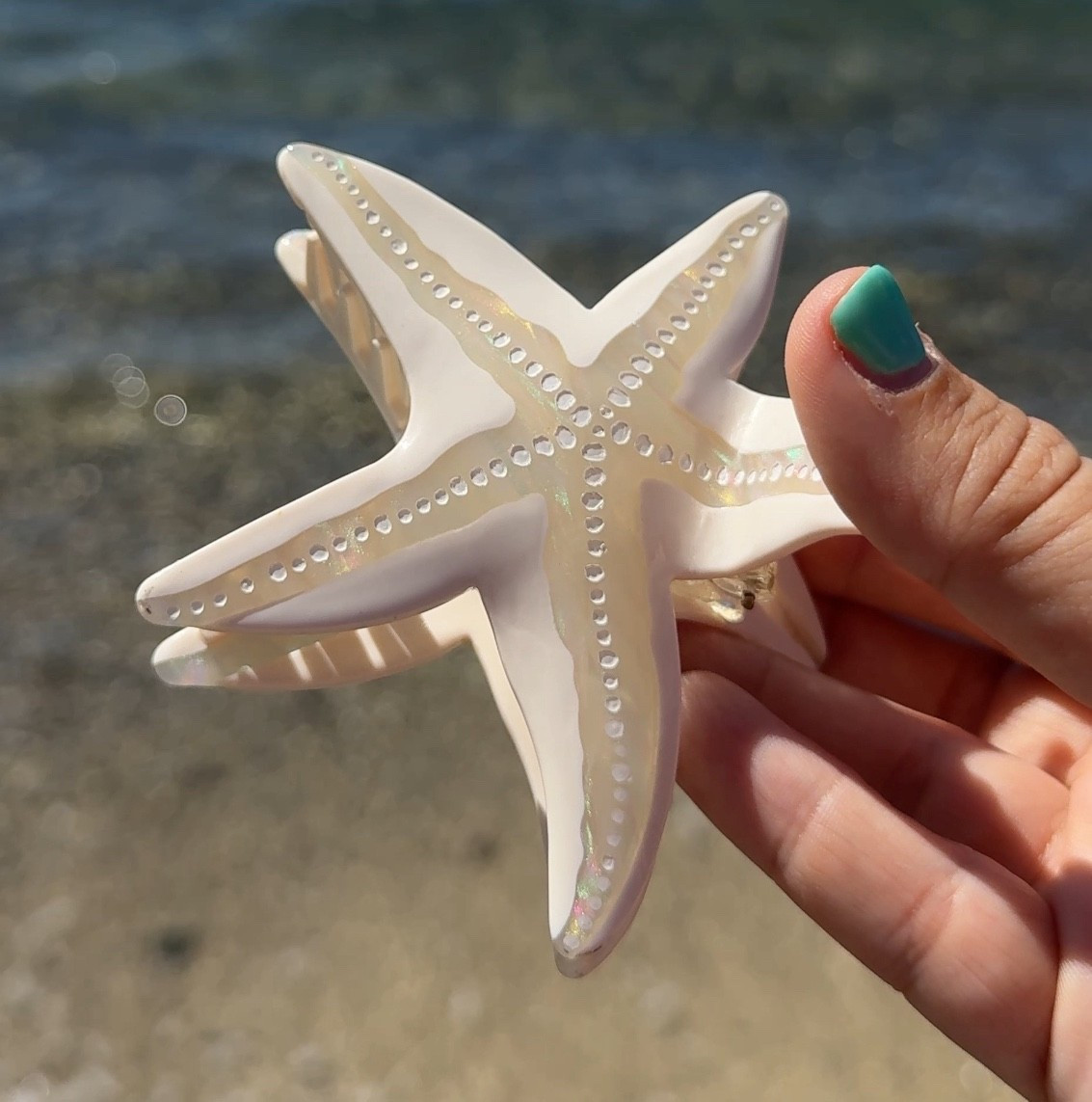 Starfish claw clip, hair clip, beach hair clip, beachwear, beach accessories, beach clothes, hair clips, hair accessories, mermaid, hair claw clip, hair clip, hair claw, claw clip

#LTKBeauty #LTKFindsUnder50 #LTKTravel