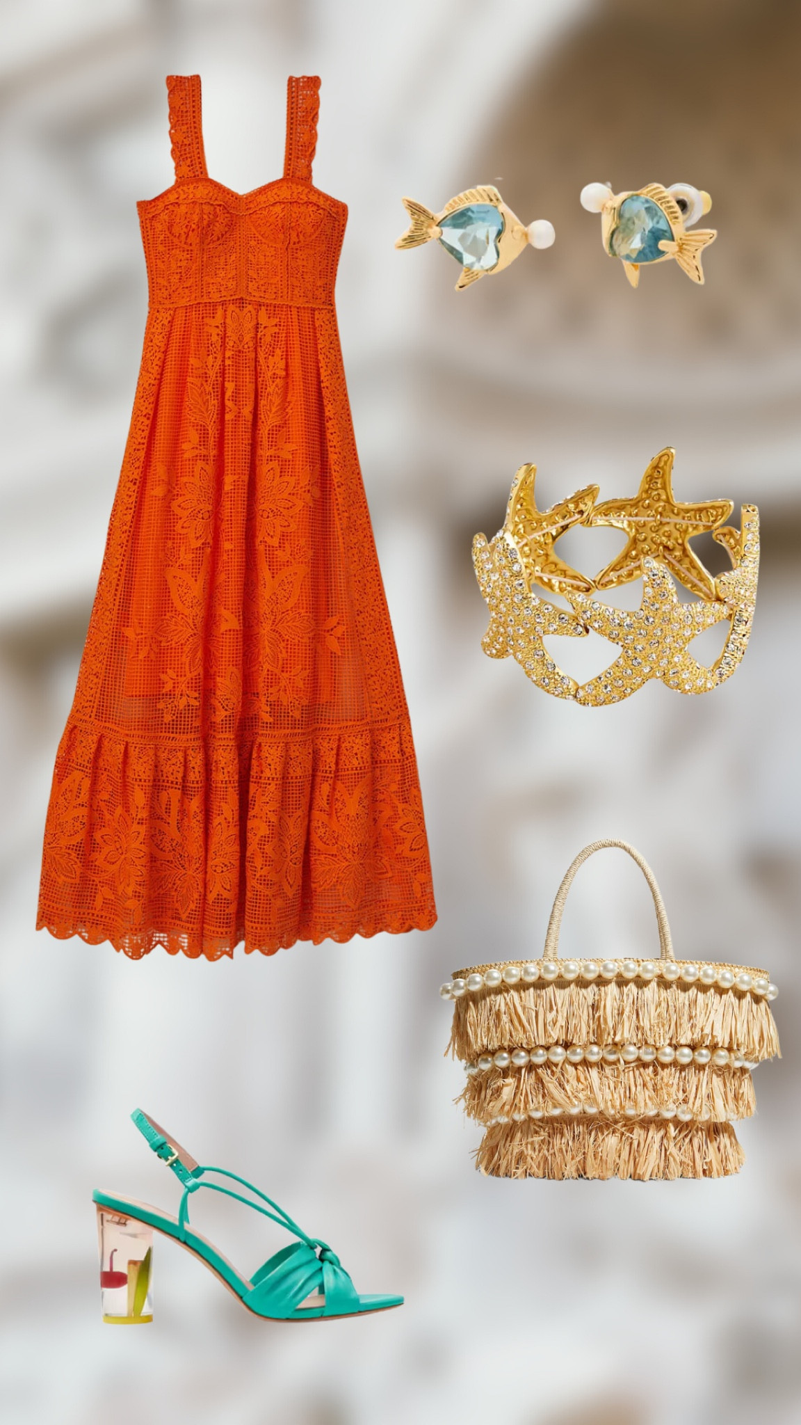 Stunning Europe Summer Outfit Inspo 🧡⛵️

#europesummer #europeoutfits #vacationoutfits #farmrio 