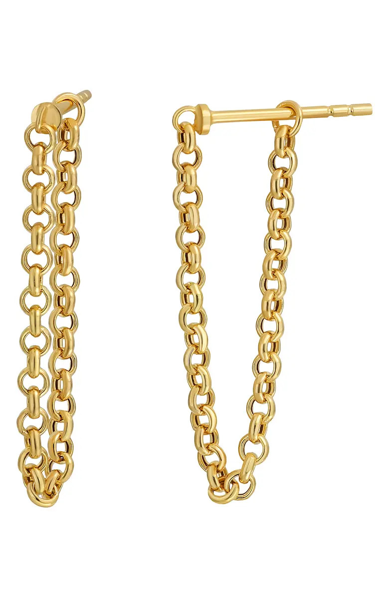 Bony Levy BLG 14K Gold Chain Drop Earrings | Nordstrom | Nordstrom