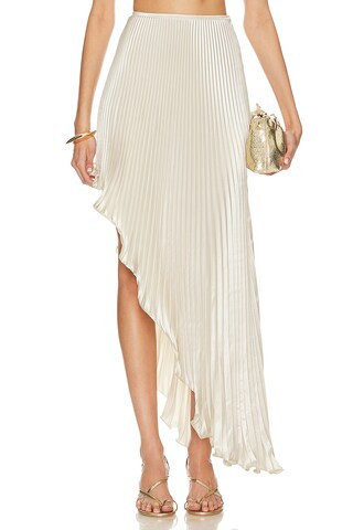 L'IDEE Fete Skirt in Champagne from Revolve.com | Revolve Clothing (Global)