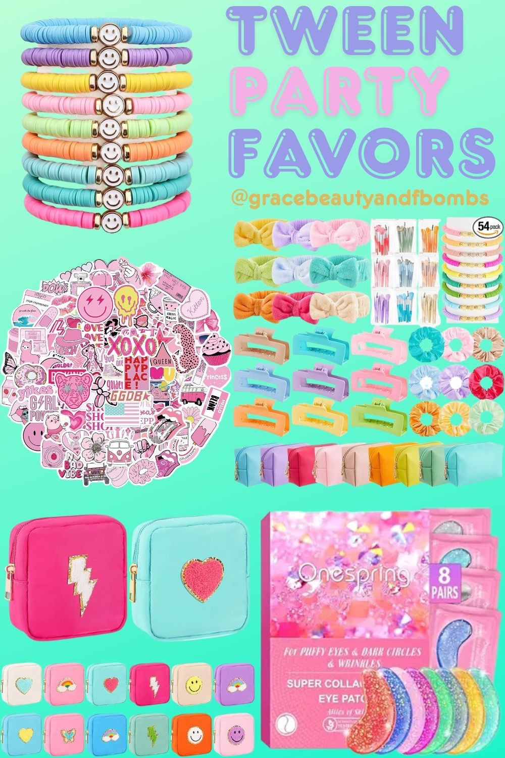 Preppy Teen Party Favors 
#teenpartyfavors #tweenpartyfavors #tweenparty #teenparty #preppyteenparty #preppyteenpartyfavors

#LTKmomlife #LTKSeasonal #LTKKids