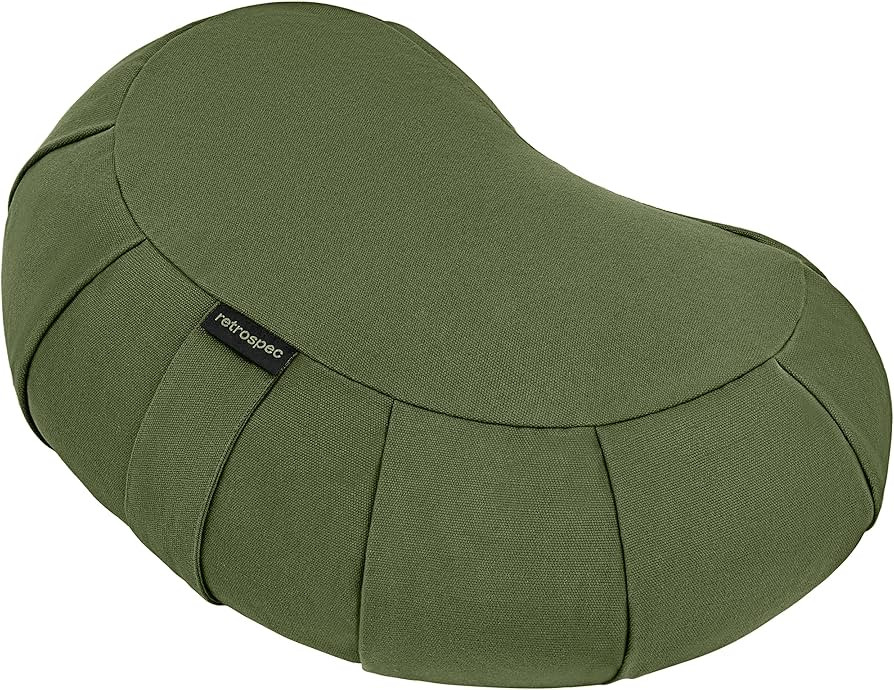 Amazon.com : Retrospec Sedona Zafu Meditation Cushion with Buckwheat Hull Fill - Adjustable Yoga ... | Amazon (US)