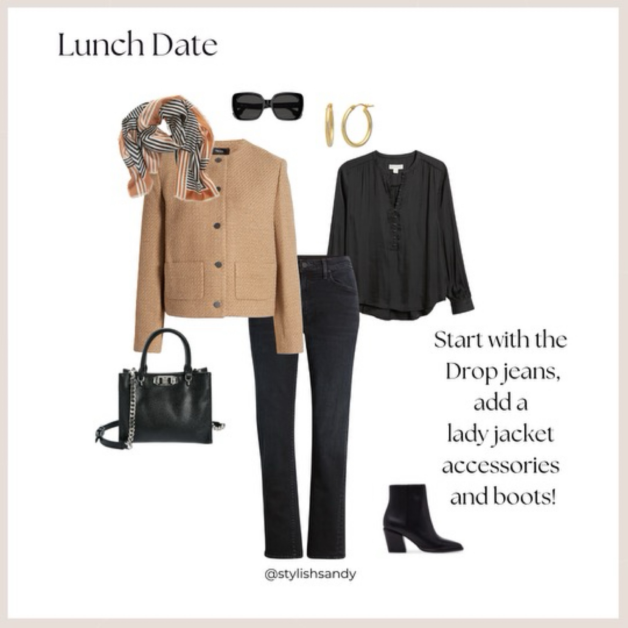 A lunch date outfit inspired by items from the Drop! 

#LTKxNSale #LTKOver40 #LTKSummerSales