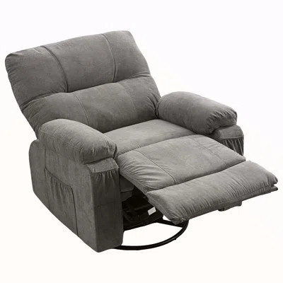 Recliner Chair,360 Degree Rotating Swing Single Sofa Chair, Equipped With Soft Cushion And Backrest, Comfortable Armchair, Suitable For Living Room Lo | Wayfair North America