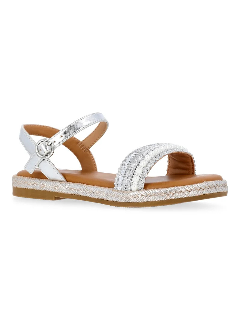 Madden NYC Girls Faux Rhinestone Sandals | Walmart (US)