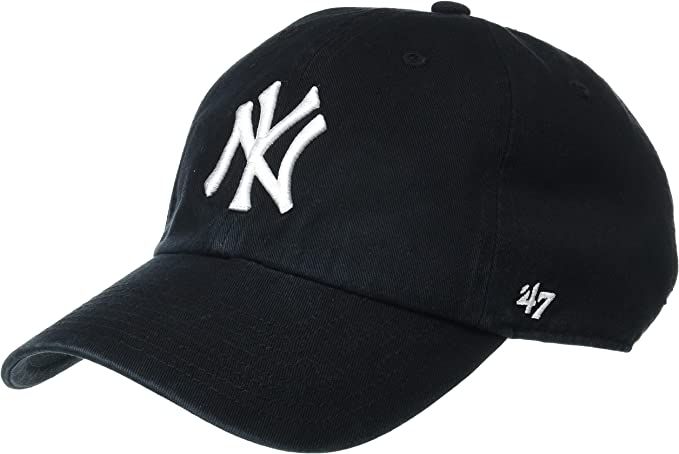 '47 MLB Womens Men's Brand Clean Up Cap One-Size | Amazon (US)
