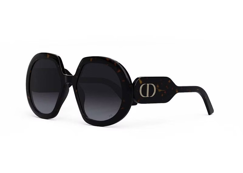 Dior Sunglasses Diorbobby R1U Dark Havana/Gradient Smoke (562971) | StockX