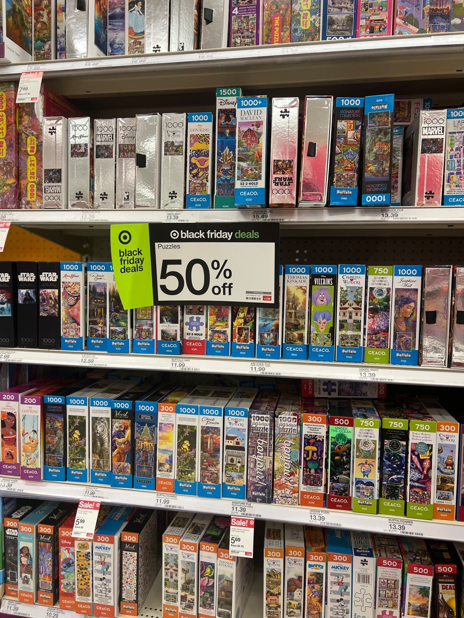 Unsure who needs to hear this, but Target has 50% off puzzles!! I grabbed a few, but there’s everything from Harry Potter to Disney Princesses to Thomas Kincaid!! Would make a great gift for anyone on your list. 🧩 

Target Gifts, On Sale, Puzzles, Kids, Harry Potter, Disney, Princess, Art 

#LTKSaleAlert #LTKCyberWeek #LTKGiftGuide