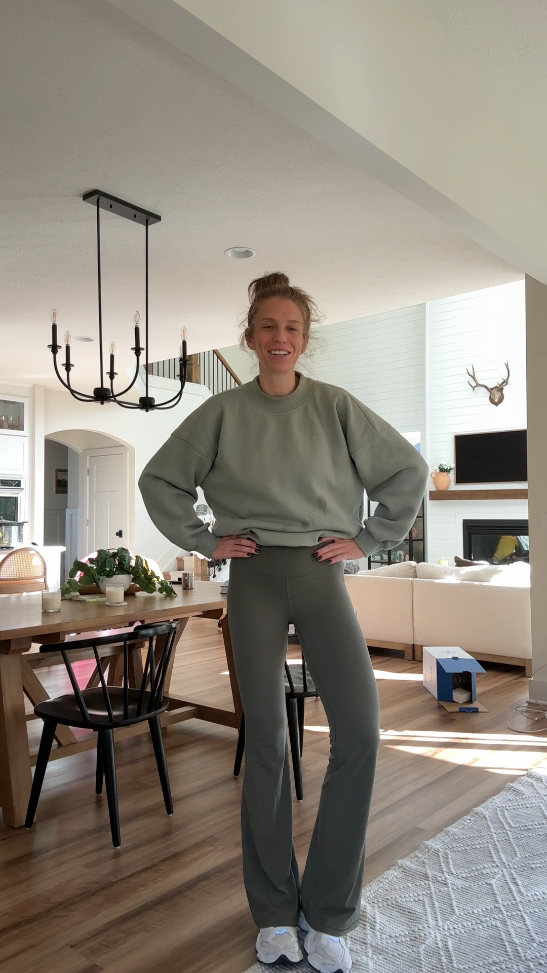 Mom casual outfit today. Accidentally spilled some sauce while preparing my crockpot dinner this morning oops!

Size small tall in flare leggings. These are the best! I’ve had this style for years. I also linked some other bottoms from this same line below if you like the fit and want a different style. This color is sadly old but other colors available. 

Sized up to large in sweatshirt for an oversized fit



Athleta, comfy outfit, fall outfit, Abercrombie, cozy sweatshirt, athleisure, tall girl friendly, tall sizes, 

#LTKTall #LTKSeasonal #LTKActive