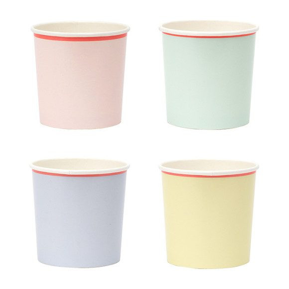 Meri Meri Small Pastel Tumbler Cups | Maisonette