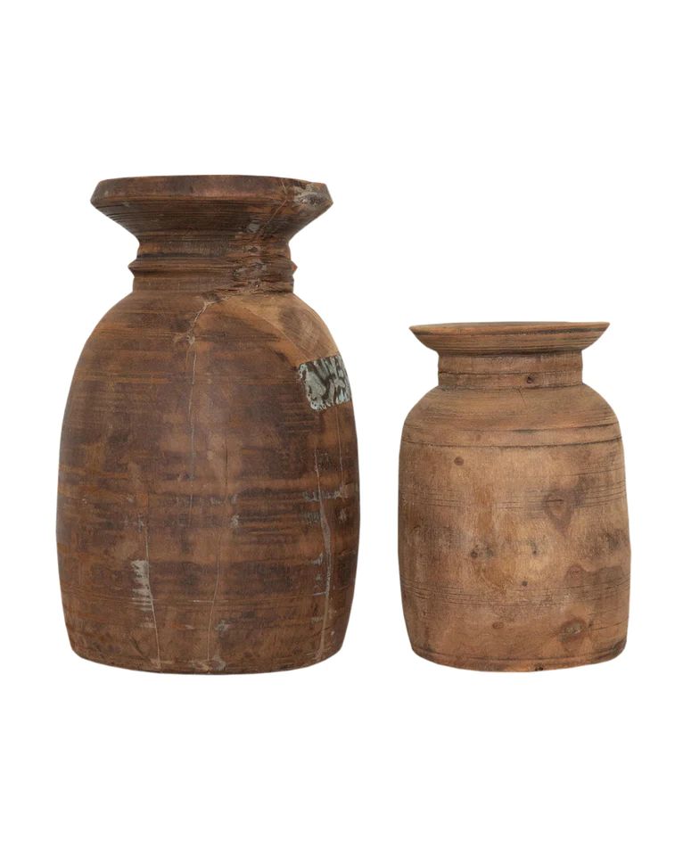 Mango Wood Vase | McGee & Co.