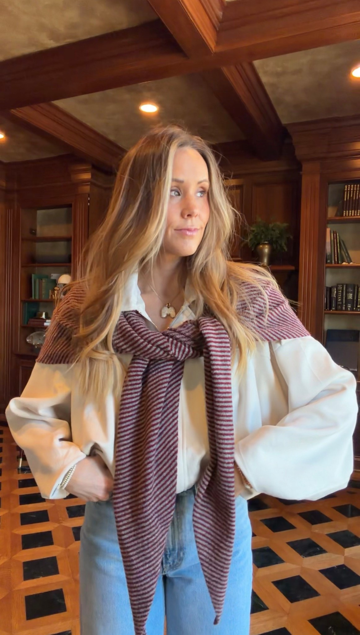 Been loving the tie sweater scarfs! They easily elevate any outfit and are SO cute! 

#LTKmomlife #LTKgrwm #LTKootd