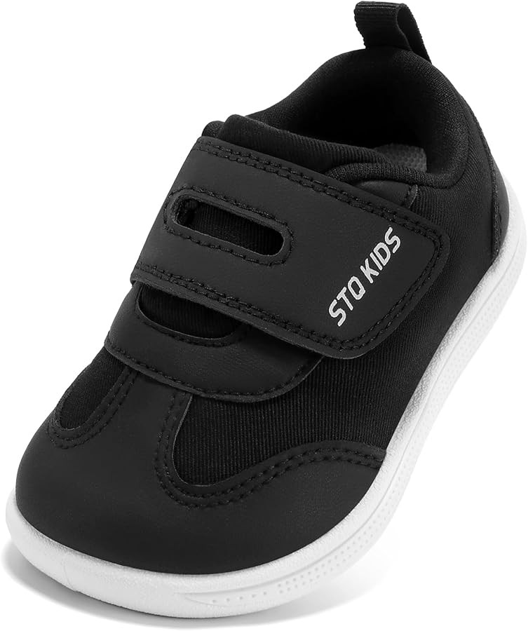 Wide Toe Box Toddler Shoes Zero Drop Boys Girls Barefoot Shoe Non-Slip Little Kids Sneakers for F... | Amazon (US)