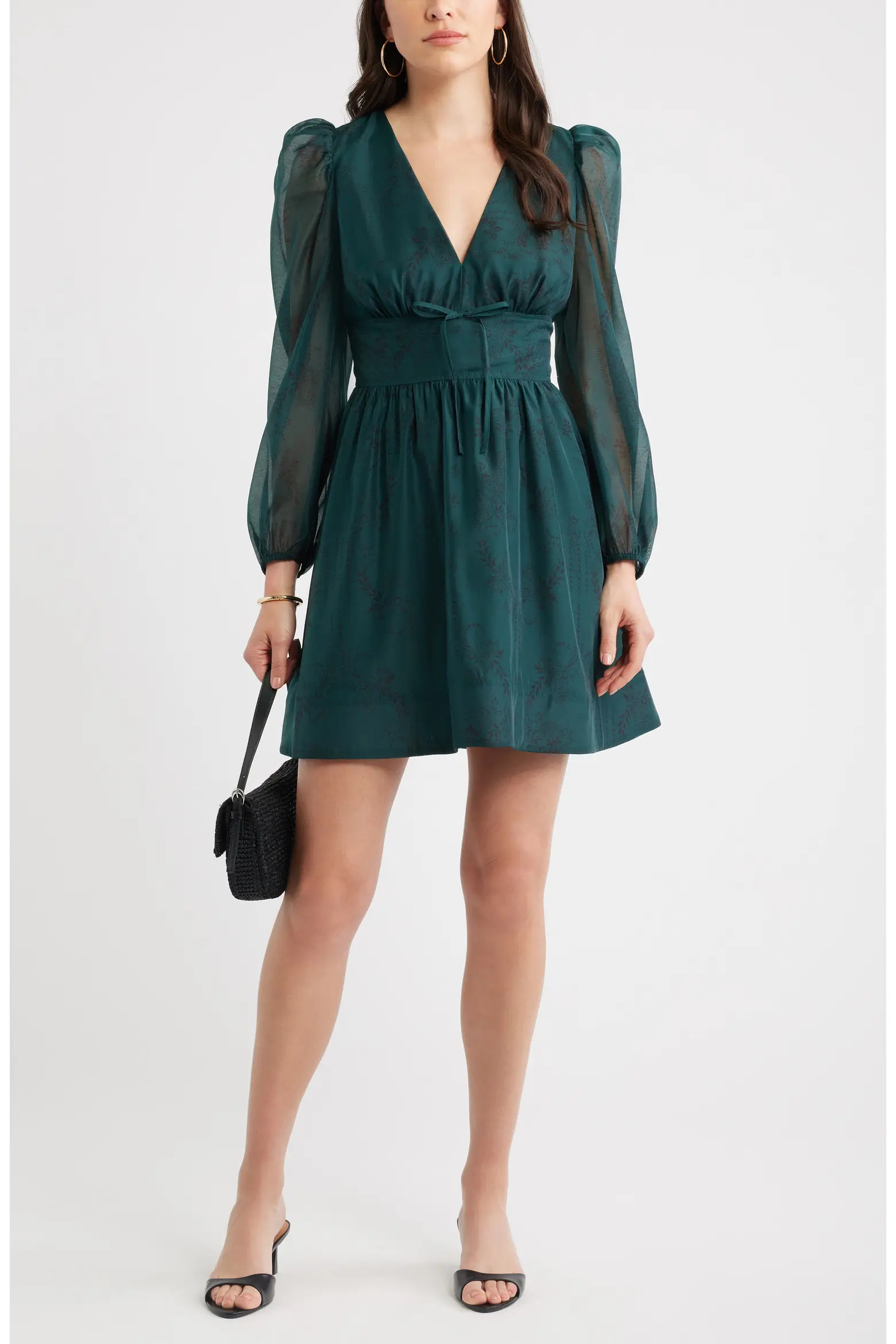 Long Sleeve Minidress (Women) | Nordstrom | Nordstrom