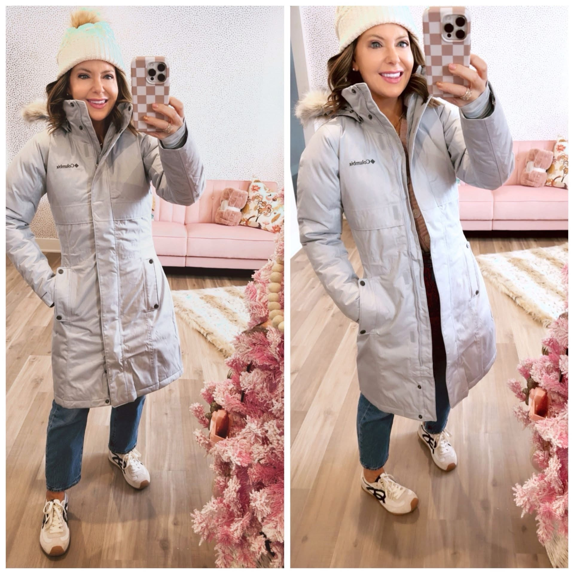 I mentioned I was ordering a few winter jackets from Columbia. This one is definitely a WIN! It’s 50% off as well. Free shipping when you sign in! 🤘🏻🤘🏻🤘🏻🤘🏻🤘🏻

Size up! I’m in an XS but need the small once zipped! 

￼It looks blue, and in other lights, it looks gray! Pretty! Hadley loved it on me 💗



#LTKHoliday #LTKmomlife #LTKdayinmylife