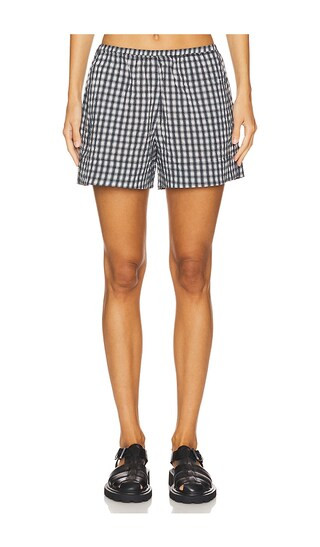 Elasticated Shorts in Egret | Revolve Clothing (Global)