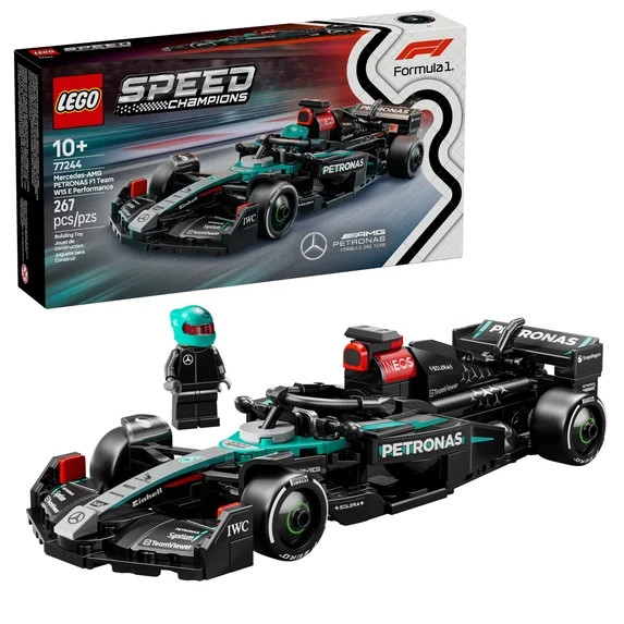 LEGO Speed Champions Mercedes-AMG F1 W15 Race Car Toys - Building Set For Kids, Boys & Girls, Age... | Walmart (US)