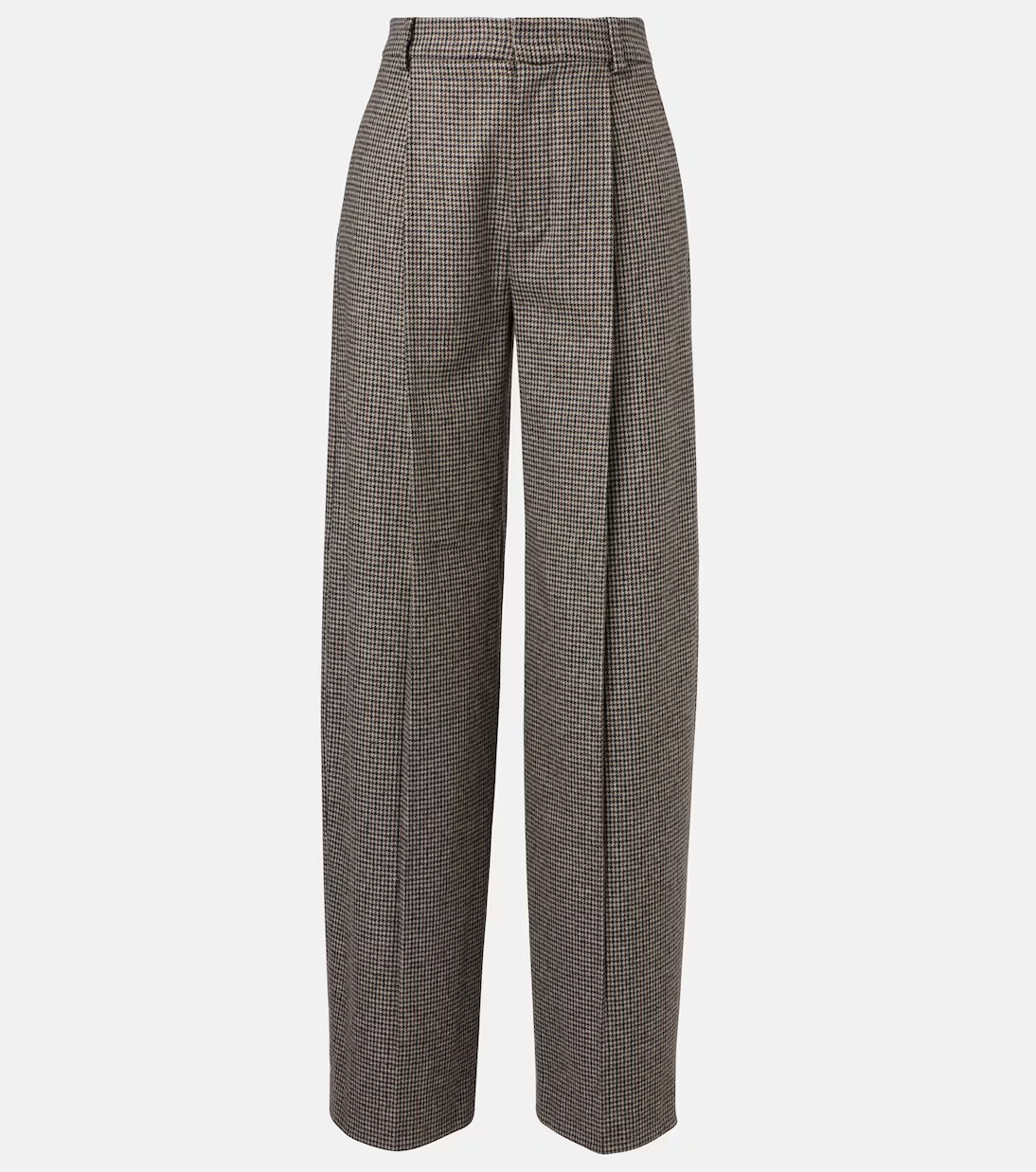Houndstooth wide-leg pants | Mytheresa (US/CA)