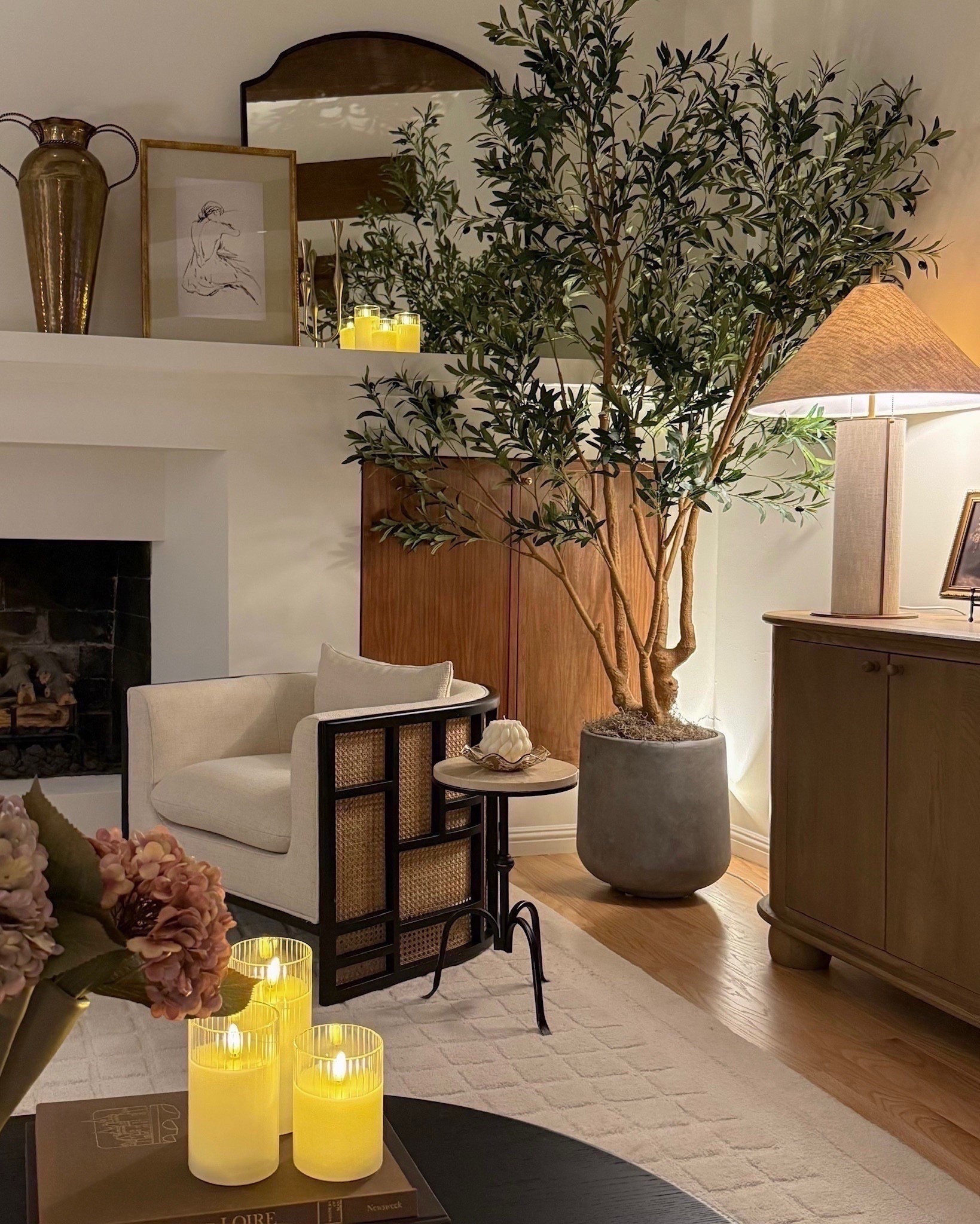 Cozy layers, warm candlelight, and a touch of quiet luxury ✨ love  the feeling that warm candlelight brings to your home.

#LTKStyleTip #LTKHome #LTKFindsUnder100