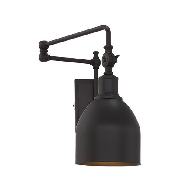 River Station Oil Rubbed Bronze One-Light Wall Sconce | Bellacor