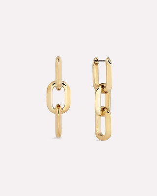 Statement Earrings - Eve Triple Link Hoops | Ana Luisa