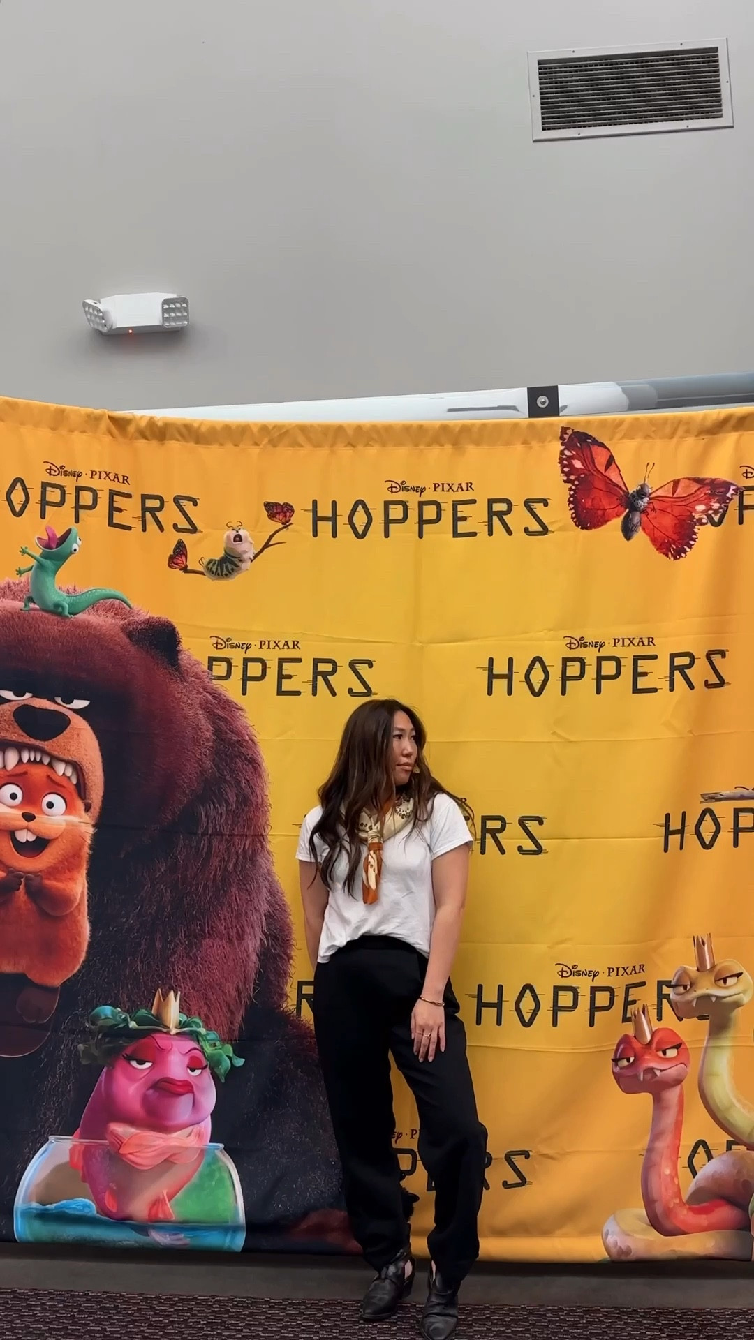 So many reasons I couldn’t wait to see this new Disney Pixar movie! ✨ Getting to catch an advance screening of Hoppers was such a treat 🎬💛 It’s sweet, laugh-out-loud funny, and full of heart — the kind of film that makes family movie night extra special.
Don’t miss it in theaters starting March 6! 🍿wearing the scarf inspired by @ellapcobb - such a great Amazon find and on sale right now for $9! Also love my black tuxedo pants from @Zara and boots from All Saints! 

#LTKdayinmylife #LTKmomlife #LTKWorkwear