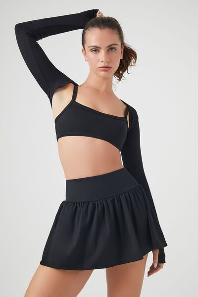 Active High-Rise A-Line Skort | Forever 21