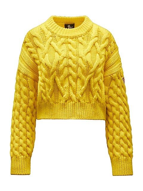 Cable-Knit Crewneck Sweater | Saks Fifth Avenue