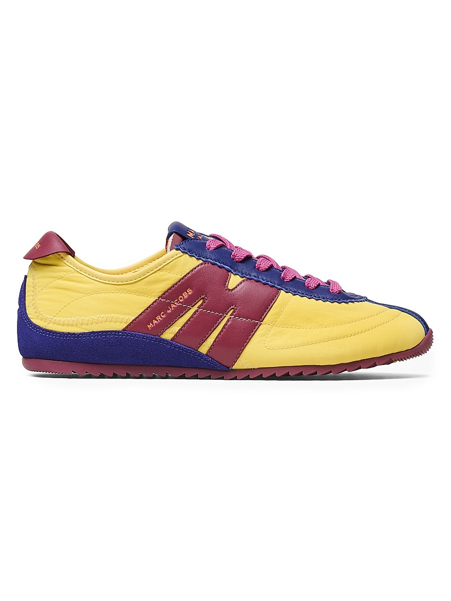 Women's The Bleeker 400 Leather Runner Sneakers - Bumblebee Multi - Size 8 | Saks Fifth Avenue