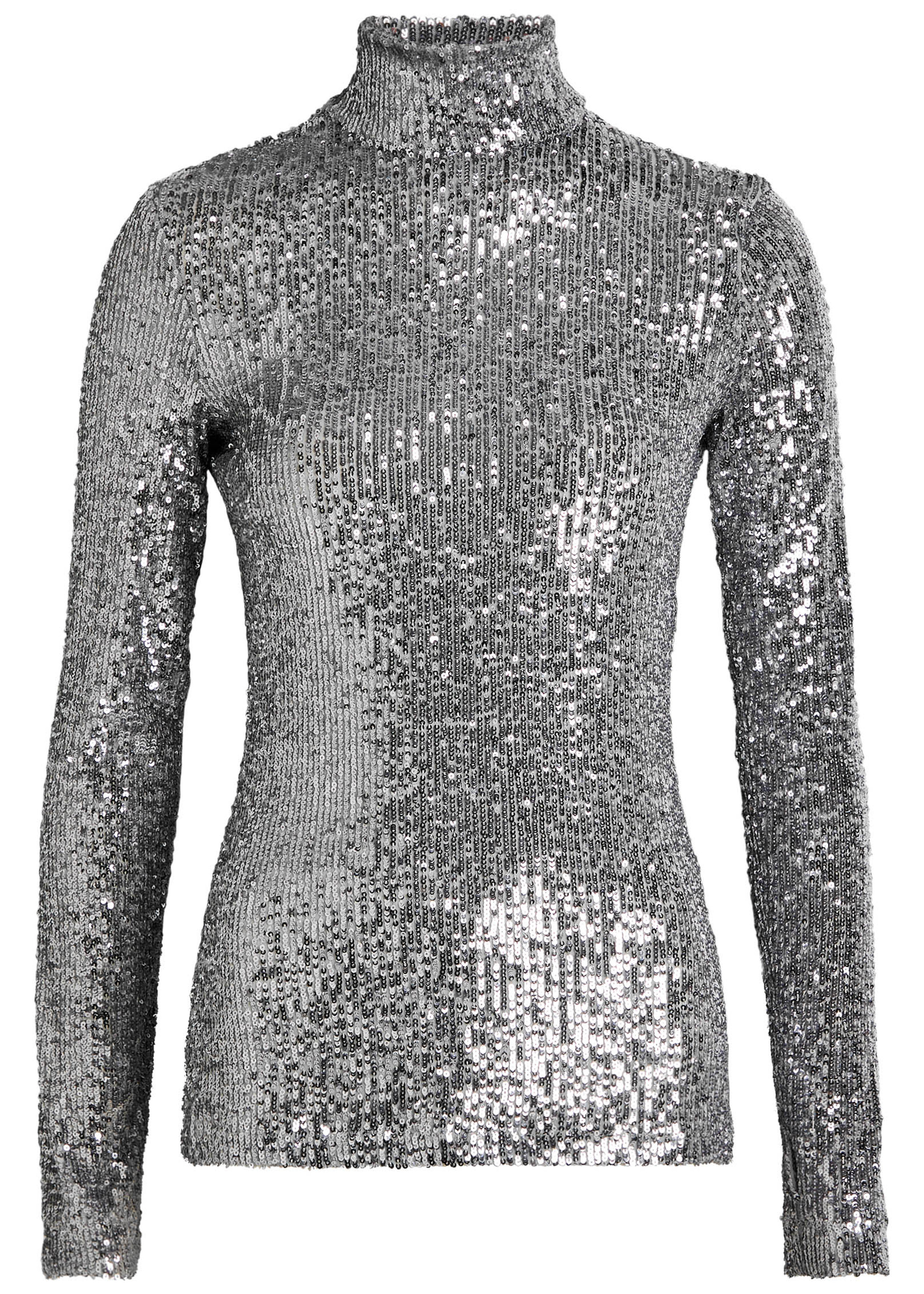Sequin-embellished mesh top | Harvey Nichols
