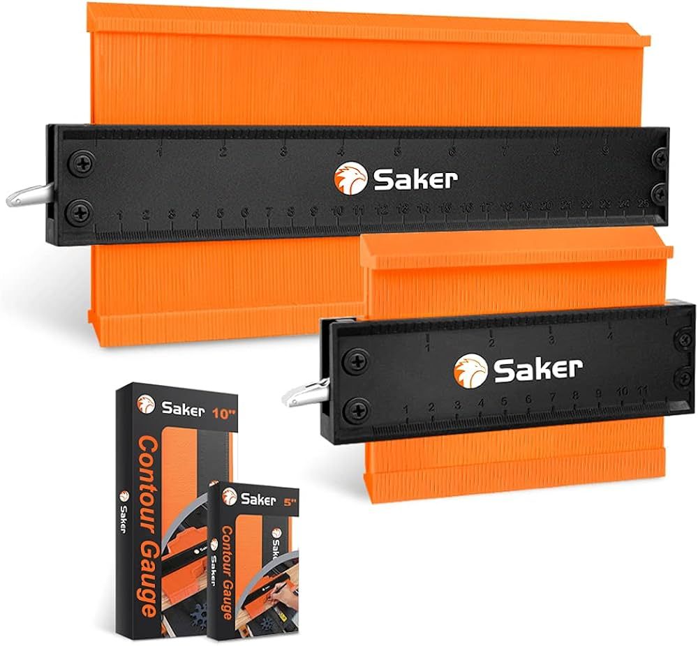 Saker Contour Duplication Gauge-Adjustable Lock -Precisely Copy Irregular Shape -Irregular Weldin... | Amazon (US)