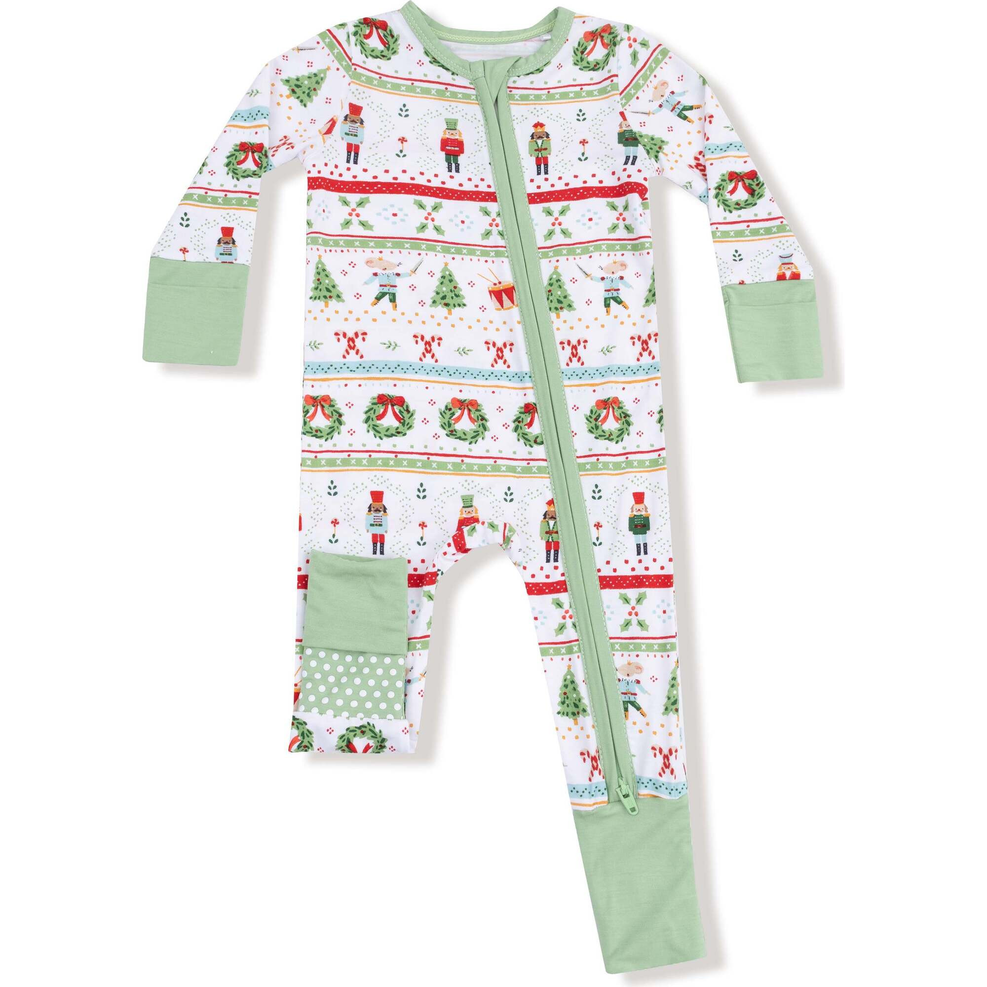 Convertible Romper, Nutcracker Fair Isle | Maisonette
