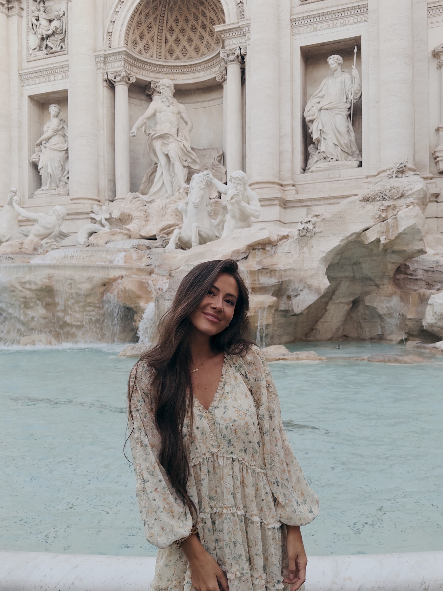 They say if you toss a coin into the Trevi fountain, you’ll return to Rome. Well the kids and I tossed in about 50 coins, so looks like Rome will be seeing a lot more of us! 🤷🏻‍♀️ #romeitaly #italyvacation #trevifountain #wanderlust