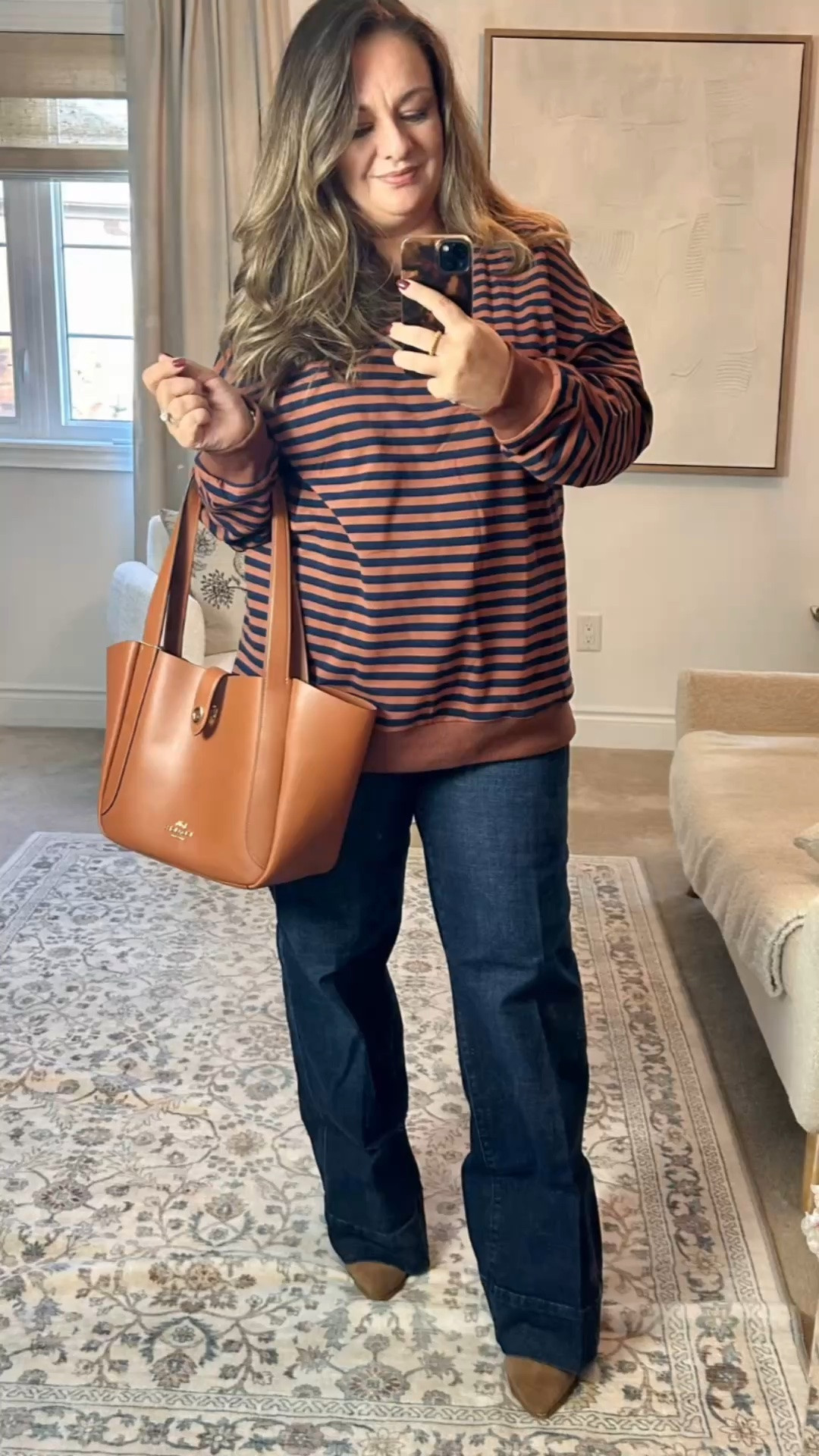 Fall fits with same dark high waisted wide leg jeans 👖

#LTKcanada #LTKfall #LTKmidsize