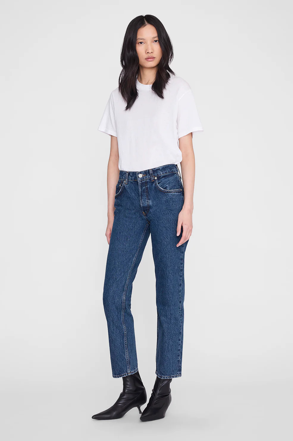 ANINE BING Kate Jean in Clean Indigo | Anine Bing