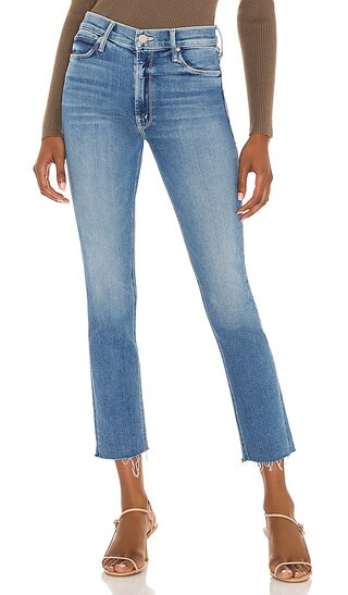 Mid Rise Dazzler Ankle Fray Jeans in Riding The Cliffside | Revolve Clothing (Global)