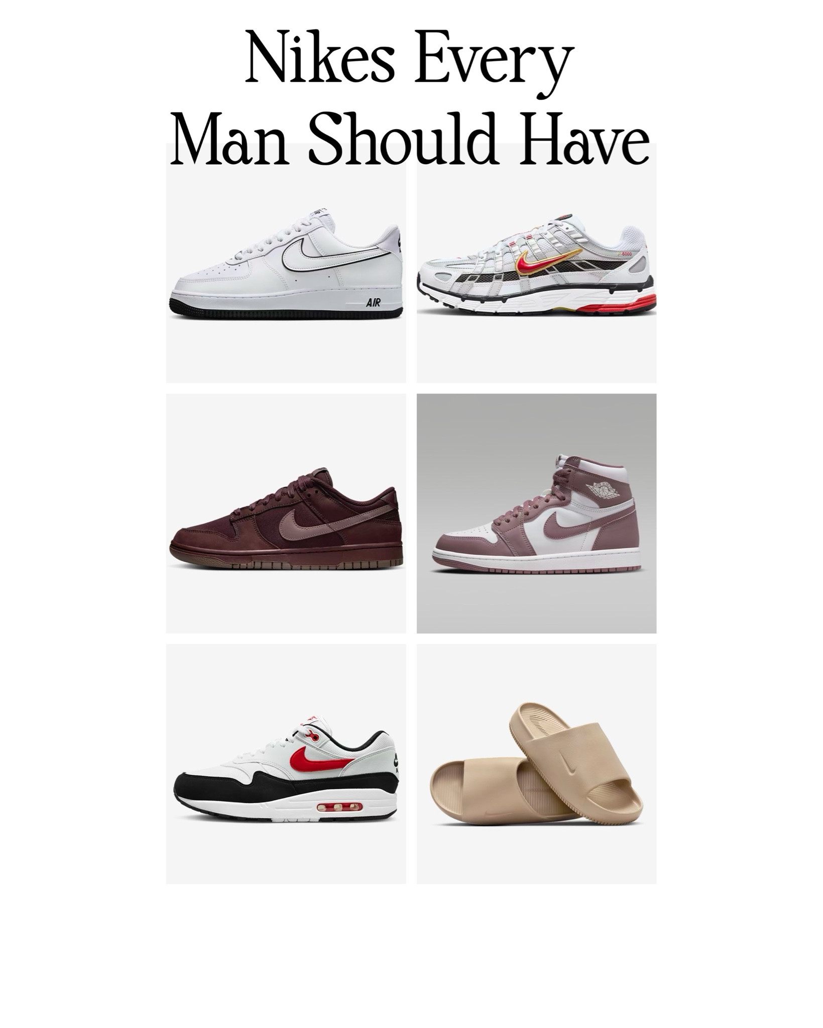 Shoes make or break a good outfit. Stop cutting corners and invest what goes on your feet.

My rule for shoe shopping is “if it sells out, then it’s a good shoe for you to try and own”

All the shoes shown are staples you can’t go wrong with. Every man should have a canvas shoe, everyday shoe, high top, and a chunky slide in their rotation. 

If you question yourself and say “this isn’t my style”, let’s work on your style together.🫡

*note some of these are on sale

#LTKmens #LTKGiftGuide #LTKsalealert