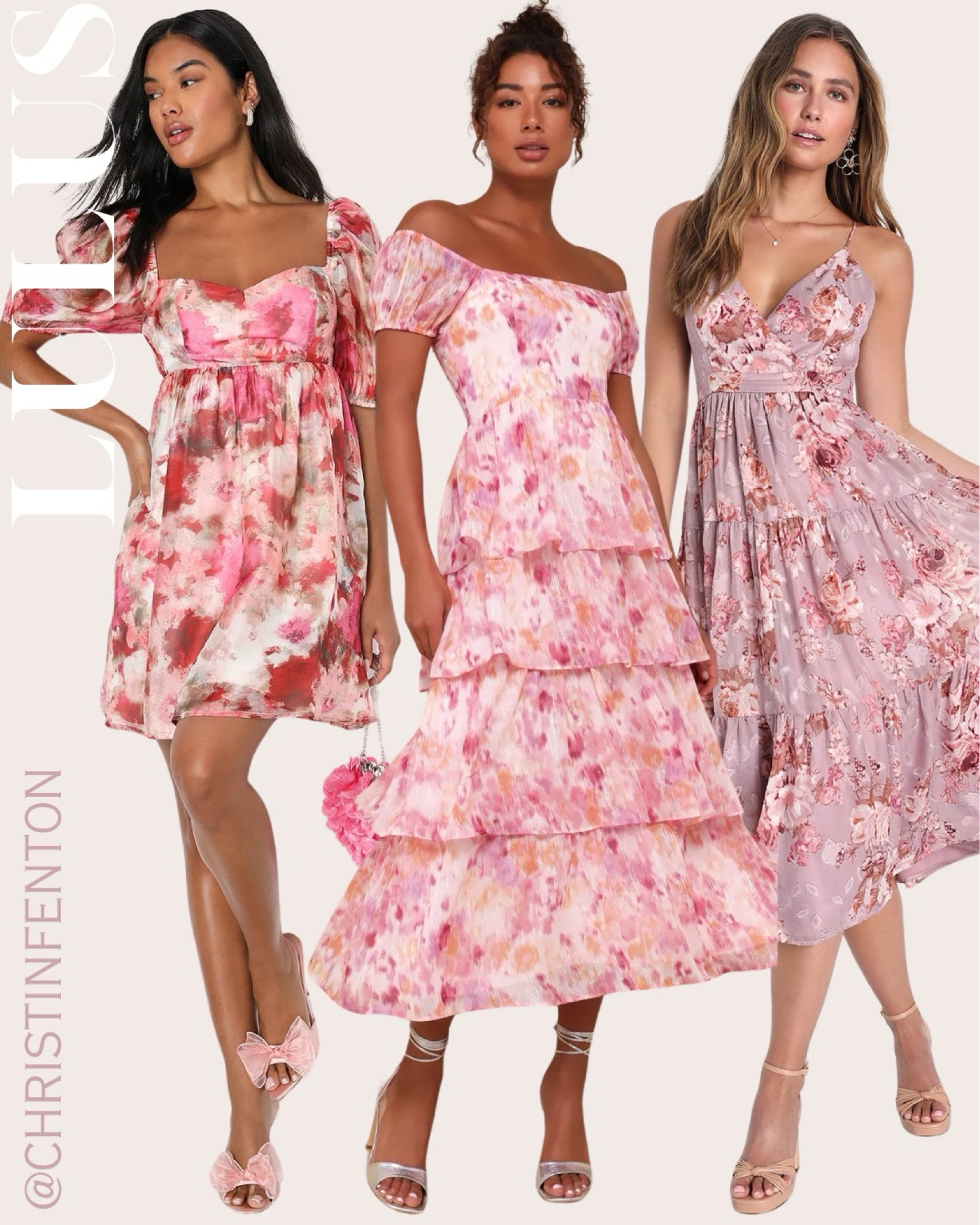 Lulus summer dresses, wedding guest dress, maxi dresses, midi dress, mini dress, anniversary dress, engagement photoshoot dress, bridesmaid dress, celebration dress, baby shower dress, maid of honor dress, mother of the bride dress, cocktail party dress, engagement dinner dress, honeymoon dress, floral dress, satin dress, formal dress  @shop.ltk #liketkit #lulusdresses #lulus #lovelulus 🥰 Thanks for being here & shopping with me! 🤍 Xo Christin   #LTKStyleTip #LTKShoeCrush #LTKPlusSize #LTKItBag #LTKBeauty #LTKSaleAlert #LTKWedding #LTKParties #LTKMidSize #LTKFindsUnder100 #LTKFestival #LTKOver40 #LTKGiftGuide #LTKActive #LTKWorkWear 