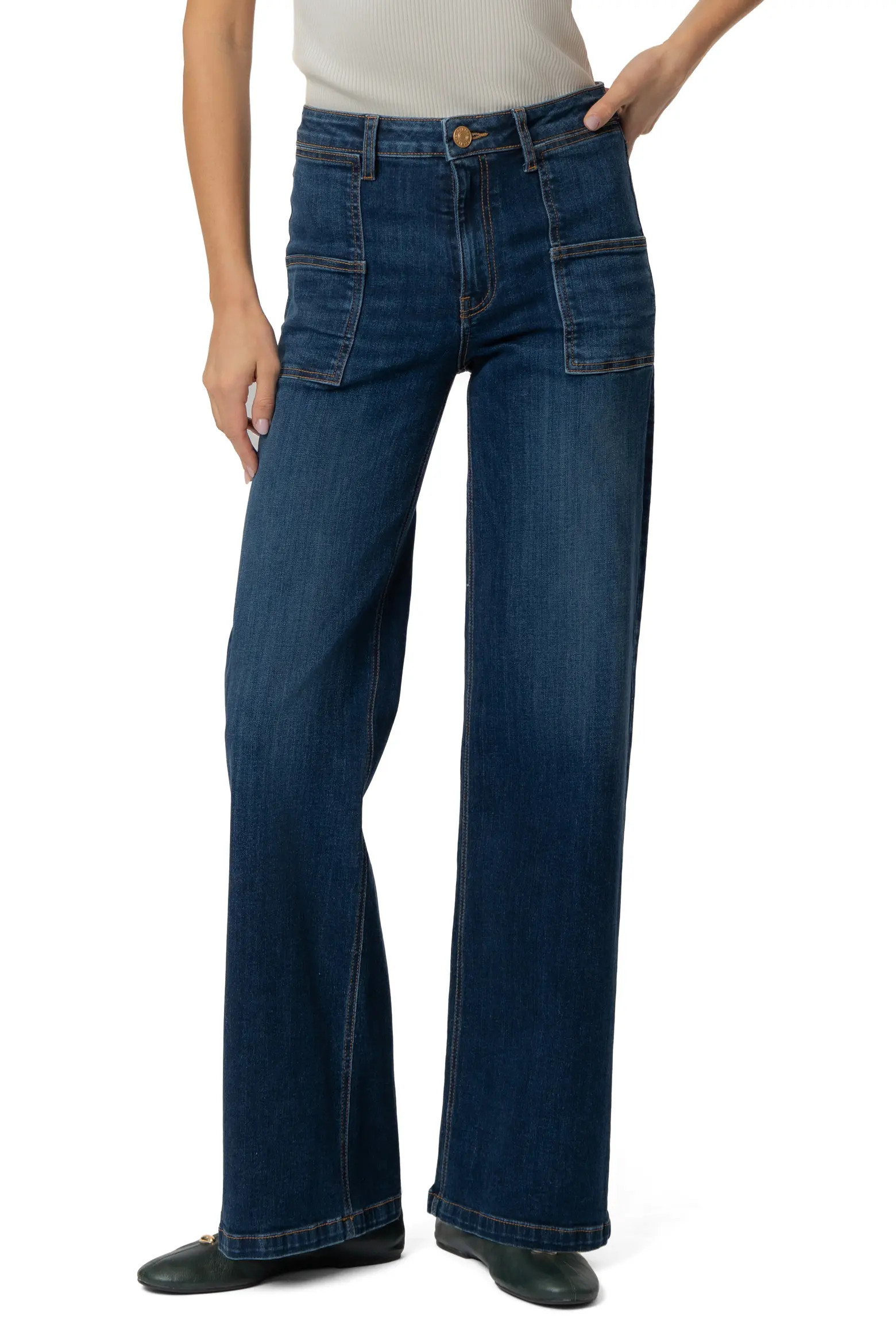 The Jean High Waist Wide Leg Jeans (Women) | Nordstrom | Nordstrom
