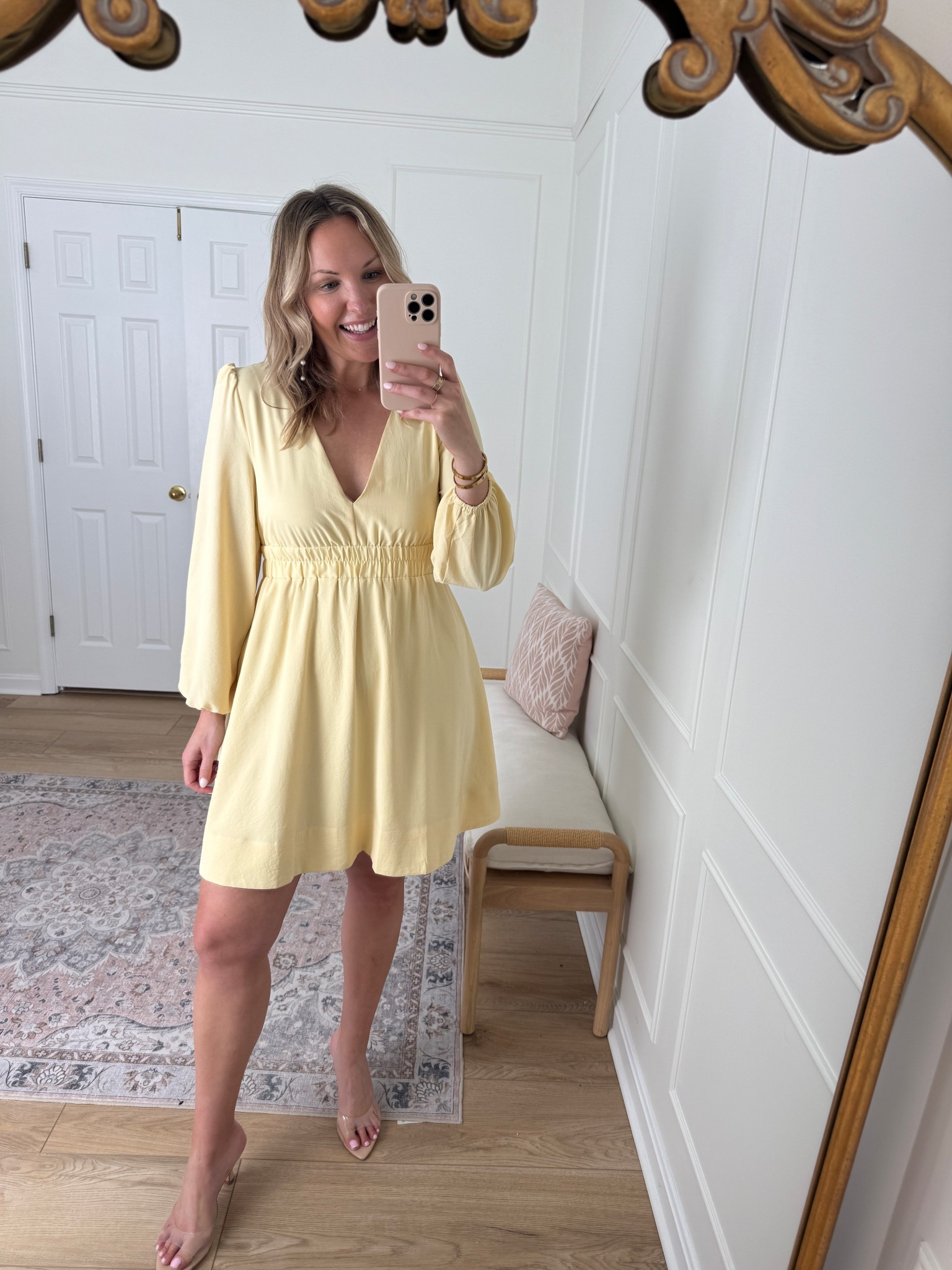 Spring occasion dress - wearing a med 

#LTKSeasonal #LTKMidsize #LTKWedding