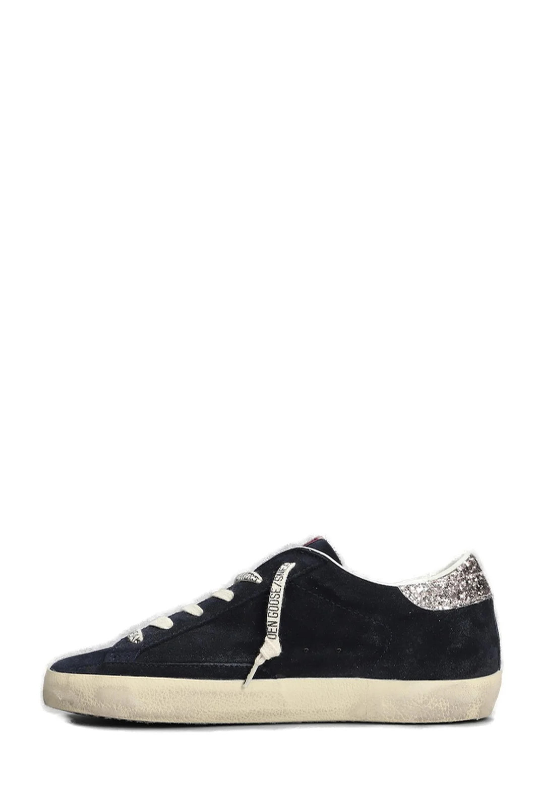 Golden Goose Deluxe Brand Superstar Glittered Low-Top Sneakers | Cettire Global
