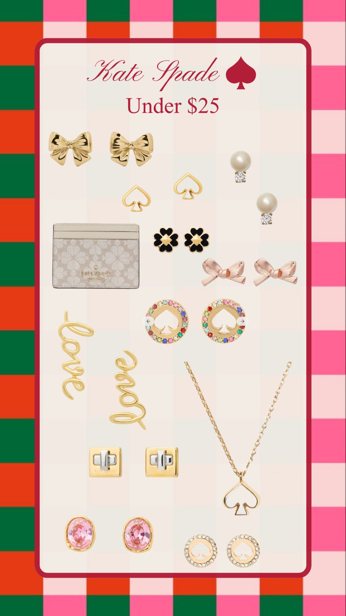 So many Kate Spade goodies for under $25! These would make great gifts! 

#LTKfindsunder50 #LTKSeasonal