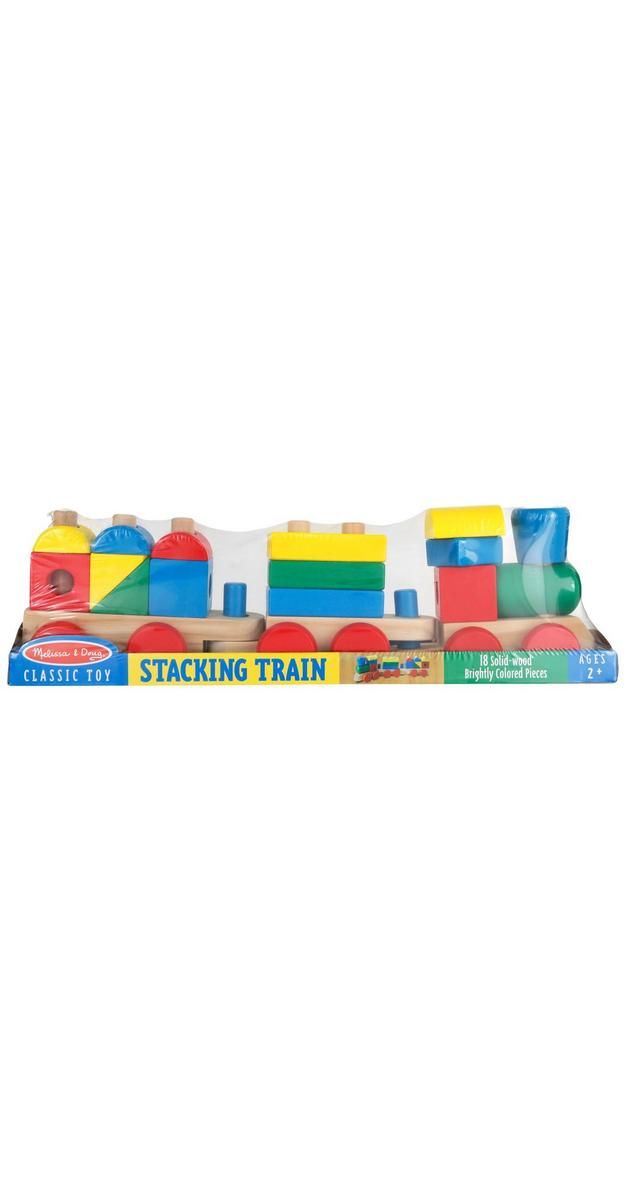 18 Pc Classic Toy Wooden Stacking Train - Multi-Multi-3824208746800   | Burkes Outlet | bealls