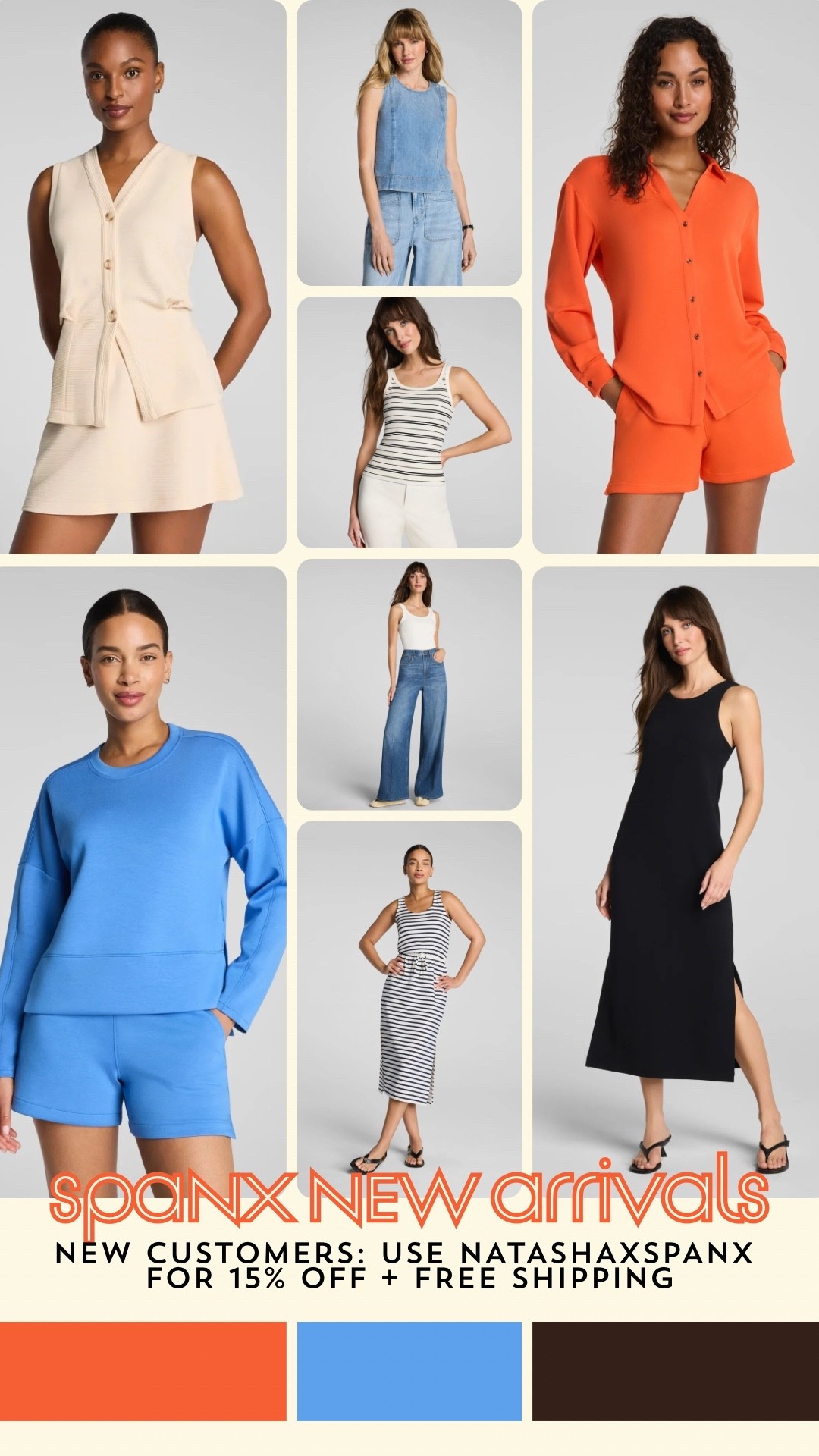 May’s new arrivals at @Spanx = use Natashaxspanx for first time customers to score 15% off and free shipping too!! #spanxpartner•

#LTKgrwm #LTKSeasonal #LTKOver40