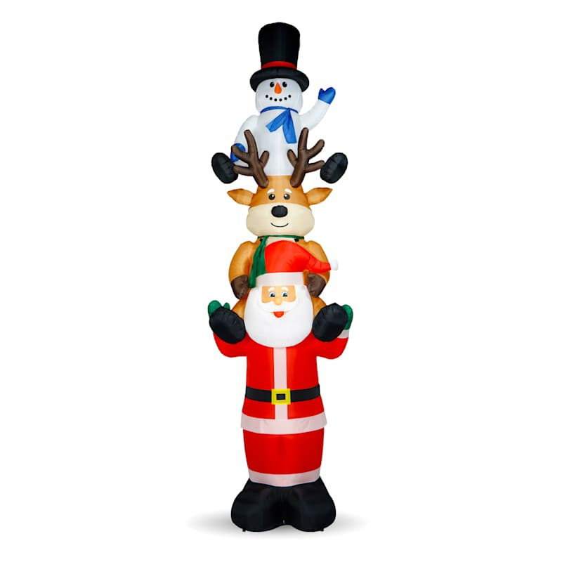 Christmas Character Stack, 20', Polyester, sold by At Home | At Home