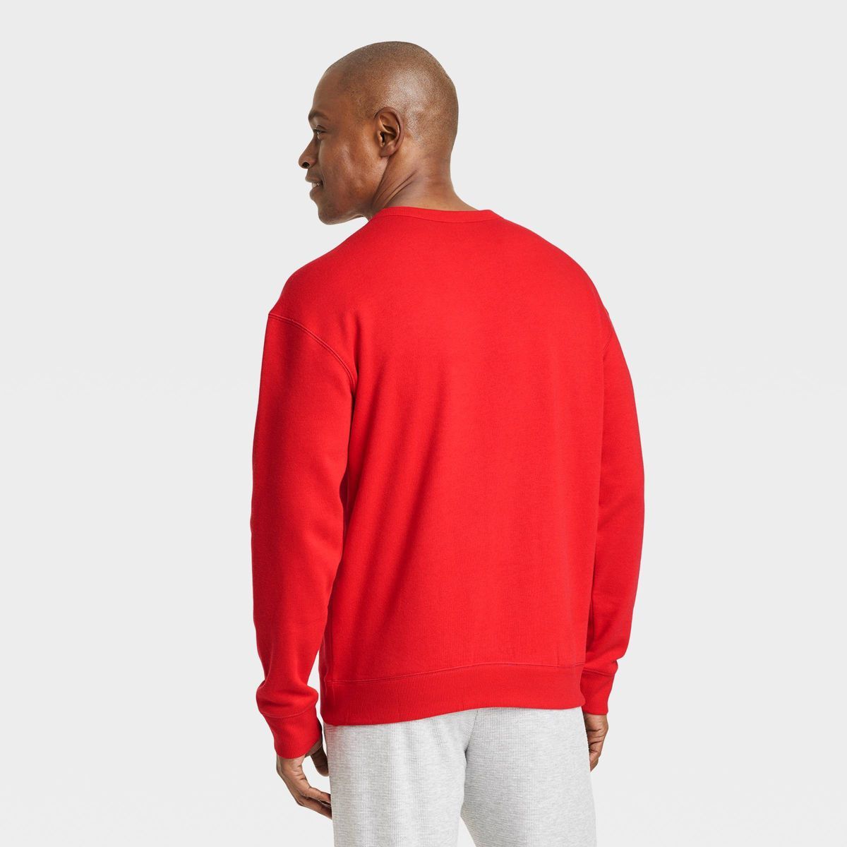Men's Merry & Bright Matching Family Sweatshirt - Wondershop™ Red | Target