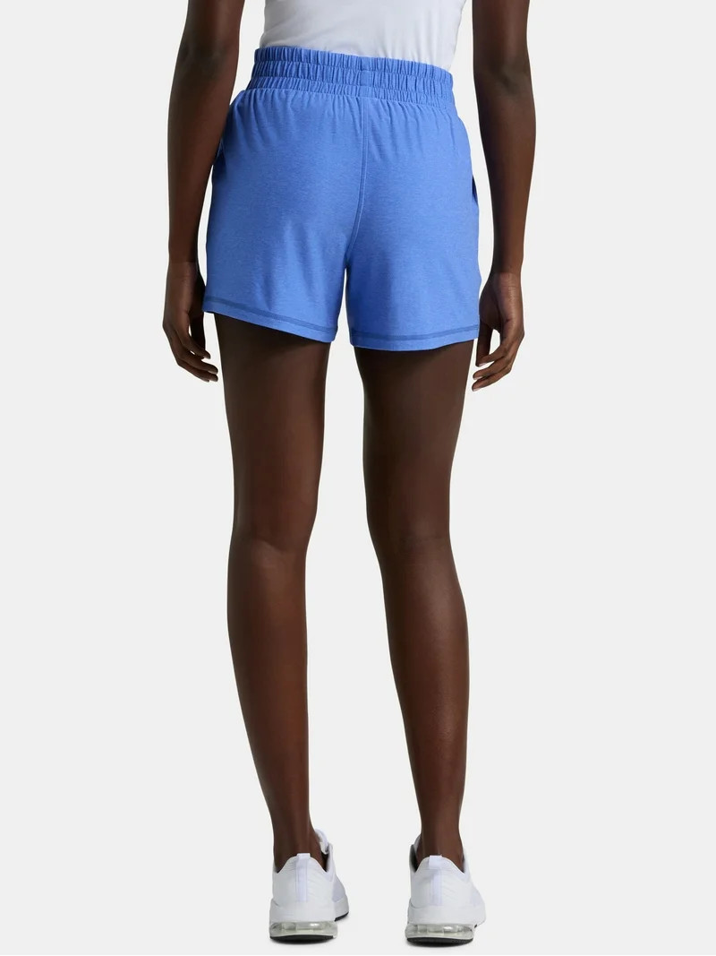 Athletic Works Women's and Women’s Plus ButterCore Soft Performance Gym Shorts, Available in 1,... | Walmart (US)