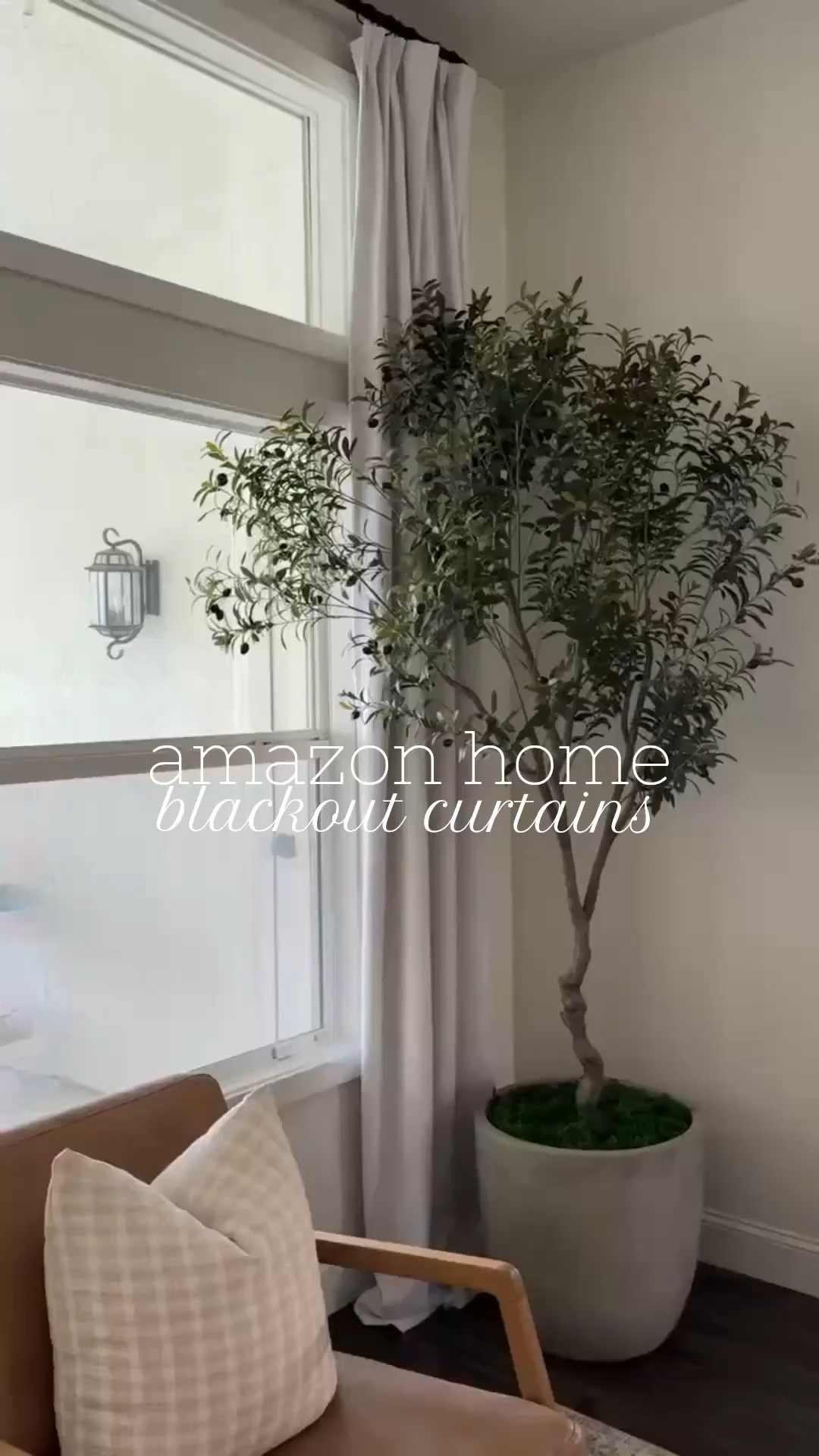 Blackout curtains from Amazon!!

Amazon home, Amazon home decor, Amazon home finds, blackout curtains, home decor, essentials for home, olive tree, faux tree, chair, living room decor, Britt Horton

#LTKFindsUnder50 #LTKFindsUnder100 #LTKHome